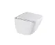 UNICO-BI Унітаз підвісний з с-мою tornado з сидінням s/c, white