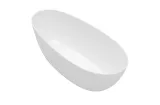 ANTAO Ванна окремостояча асиметрична 170x75, Stone White (UBQ170TAO7V-RW) 