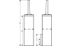 Йоржик підвісний Axor Universal Rectangular, Chrome (42655000) image 2