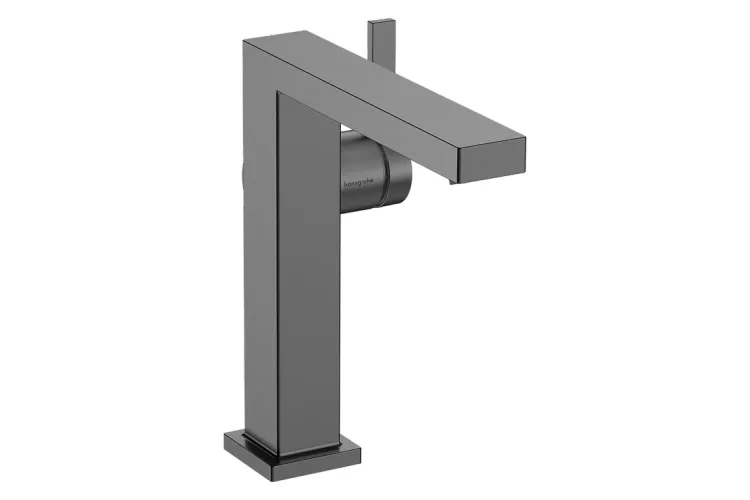 Змішувач Tecturis E 150 Fine CoolStart EcoSmart+ push-open для умивальника, Brushed Black Chrome (73040340) зображення 1