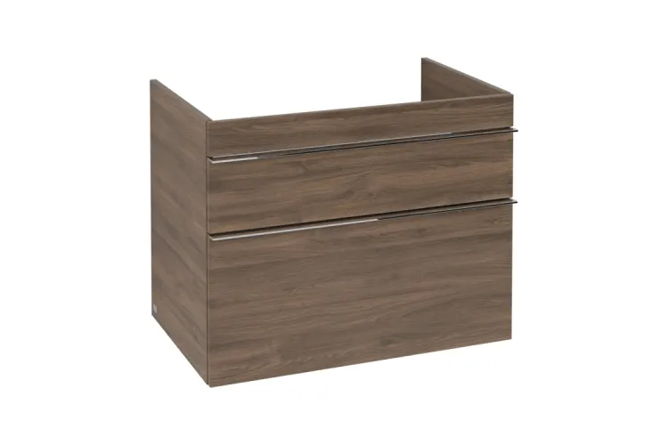 VENTICELLO Тумба під умивальник 753x590x502 Arizona Oak, ручки хром (A92501VH) зображення 1