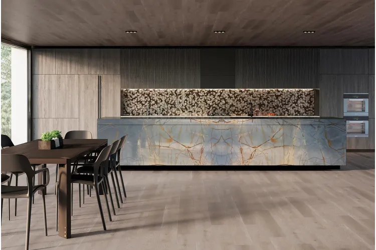 G210 LINKFLOOR LEAF DELTOID 18,1x122x0,3 (SPC вінілова підлога) зображення 4