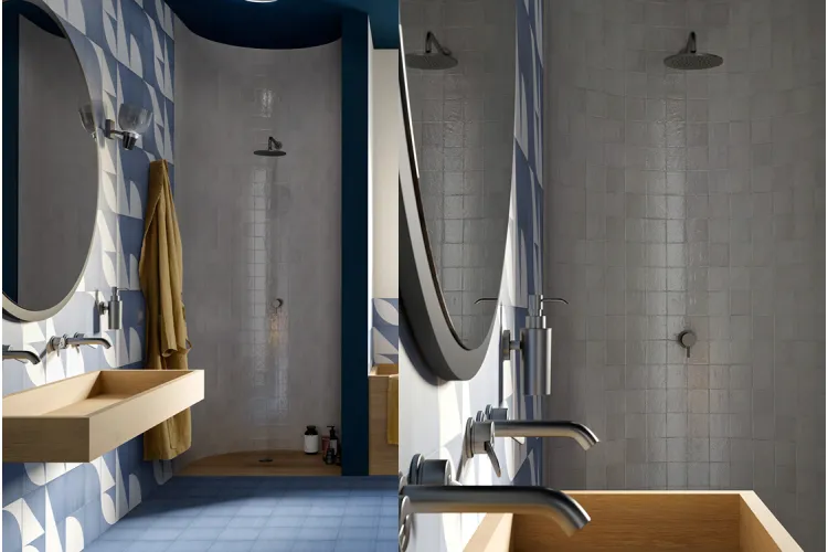 M8RJ CROGIOLO SCENARIO BLU DECORO MIX MATT 20х20 (плитка для підлоги і стін) зображення 5