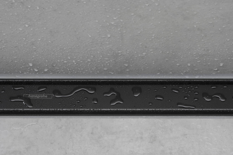 Верхня частина "RainDrain Match" для душового трапу 900 мм Matt Black (56040670) зображення 3
