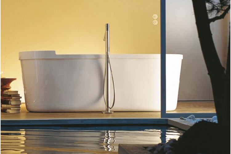 STARCK Ванна вільностояча 180x80 см з ніжками та панеллю, акрилова (700010000000000) зображення 4