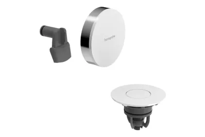 Зовнішня частина Exafill II до сифона на ванну з наповненням Polished Gold Optiс/White Gloss 58119990