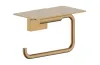 AddStoris S Тримач паперу з полицею, Brushed Bronze (41789140) image 1