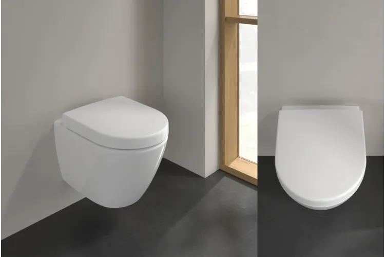 SUBWAY 2.0 Унітаз підвісний Rimless 35,5x48 см (5606R0R1) Ceramic Plus зображення 2