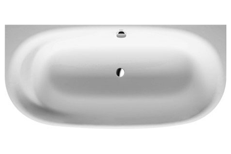 CAPE COD Ванна пристінна 190x90 см з ніжками та панеллю, DuraSolid® A (700364000000000) зображення 2