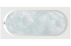 OBERON Ванна 1600x750 кварил з ніжками + Combipools (UCC160OBE2A1V01) зображення 1