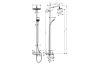 Душова система Croma E Showerpipe 280 1jet з термостатом для ванни (27687000) image 3