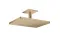 Верхній душ Axor 460х300 2jet з тримачем до стелі, Brushed Bronze (35279140)