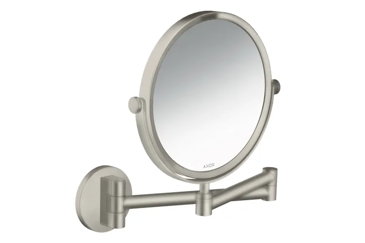 Дзеркало для гоління Axor Universal Circular, Stainless Steel Optic (42849800) image 1