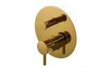 RONDO, Зовнішня частина вбудованого змішувача ванна/душ, gold (100345122) 