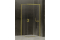 Душова кабіна квадратна Prime Light Gold 100x100x200 прозоре скло ACTIVE SHIELD 6мм