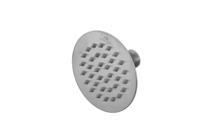 ROUND INOX, Бокова форсунка, підключення 1/2",  brushed stainless steel (100281129) 