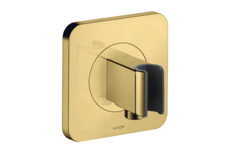 Шлангове під'єднання Fixfit Porter Softcube з тримачем Polished Gold Optic (36724990) зображення 1