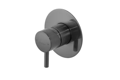 Зовнішня частина змішувача прихованого монтажу RONDO ванна/душ, brushed titanium (100345154) 