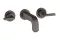 Змішувач Axor Citterio 162 Lever для умивальника зі стіни на 3 отвори, Brushed Black Chrome 39315340