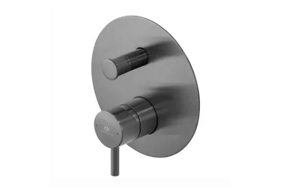 RONDO, Зовнішня частина вбудованого змішувача ванна/душ, brushed gold (100345125) 