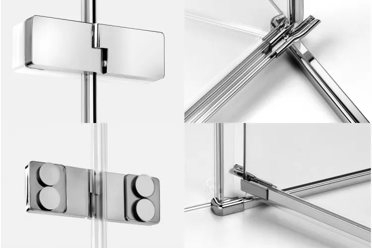 Душові двері  EVENTA 120x200 L скло Opti Clear ACTIVE SHIELD 8мм image 3