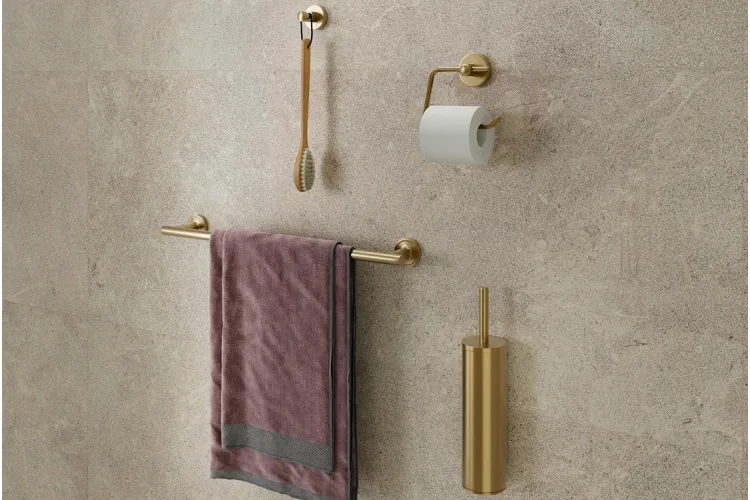 HOTELS, Гачок, brushed gold (100340143)  image 2