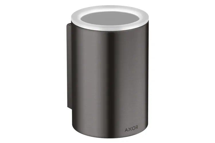 Стакан підвісний Axor Universal Circular, Brushed Black Chrome (42804340) зображення 1