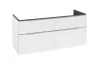 SUBWAY 3.0 Тумба під умивальник 127,2x57,6x47,8 см Brilliant White ручки glossy aluminium (C60200VE) image 1