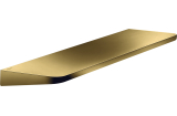 Поличка 40.0/34.0 х 11.0 см Axor Universal Circular, Polished Gold Optic (42844990)