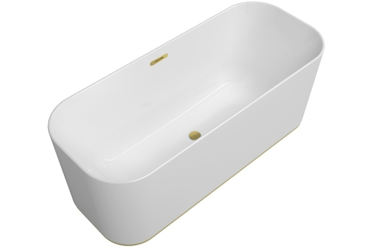 Ванна кварил FINION Duo Freestanding 1700x700 DesignRing (UBQ177FIN7A300V201) Gold