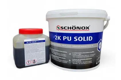 Клей для плитки SCHONOX 2K PU SOLID (AB) (5 кг) білий двокомпонентний поліуретановий