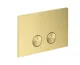 Панель змиву AXOR FlushPlate, Brushed Brass (42530950)