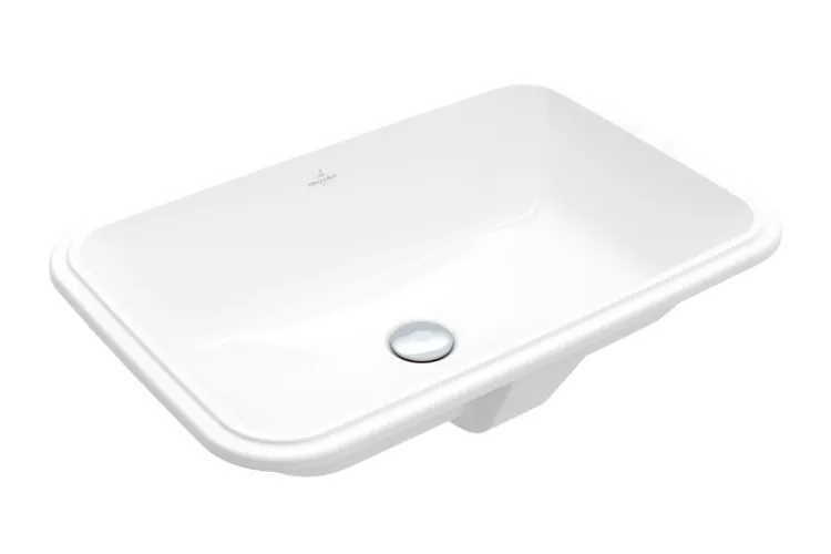 ARCHITECTURA Умивальник вбудований під стільницю 57x37 см з переливом (5A776001) image 1