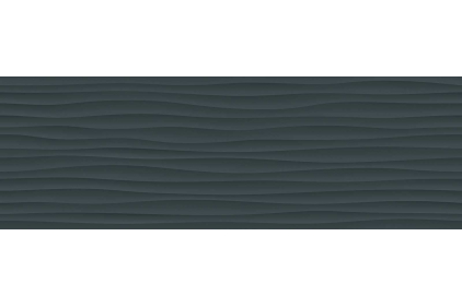 M1AG ECLETTICA ANTHRACITE STRUTTURA WAVE 3D RET 40x120 (плитка настінна)