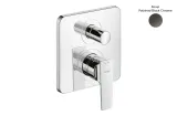 Змішувач Axor Citterio E прихованого монтажу ванна/душ, Polished Black Chrome 36455330