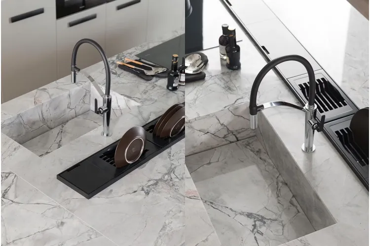 MAGNET, Змішувач кухонний з витяжним виливом, chrome (100283399) зображення 5