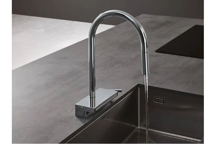 Змішувачі для кухонної мийки AQUNO SELECT від HANSGROHE. Фото 5