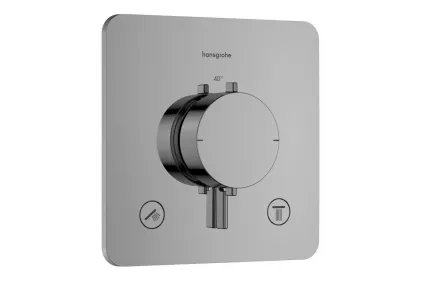 Термостат прихованого монтажу Ecostat Comfort Q на 2 функції, Polished Gold Optic (33713990)