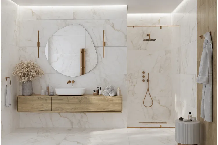 CALACATTA GOLD білий 60х120 matt (плитка для підлоги і стін) CG0980 зображення 2