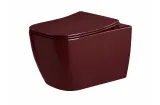 LOUNGE, Унітаз підвісний, з кріпленням, cherry glossy (700036430)