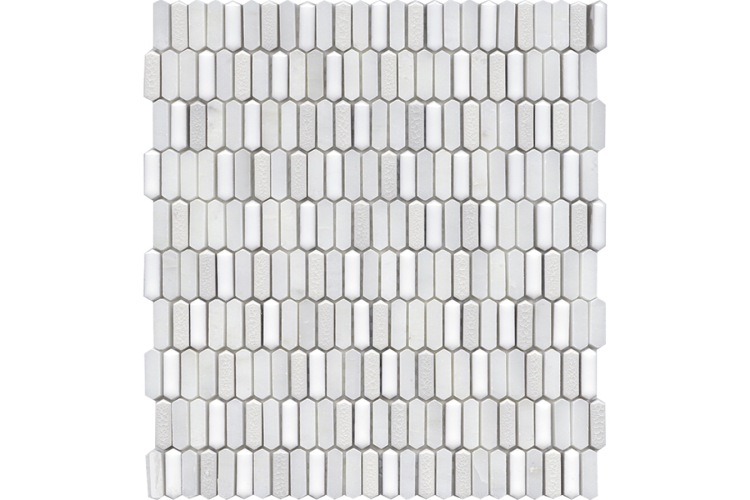 G125 SAVOYA WHITE 29,7x32,2 (мозаїка) зображення 1