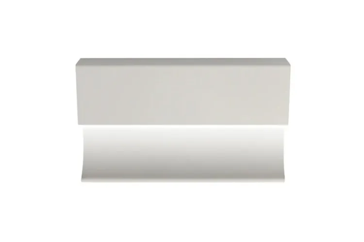 Декоративний плінтус PRO-SKIRTING LED WHITE 6х250х1,2 зображення 4