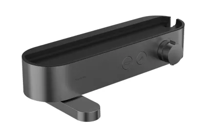 Термостат ShowerTablet Select 412 мм для ванни, Brushed Black Chrome (24340340)