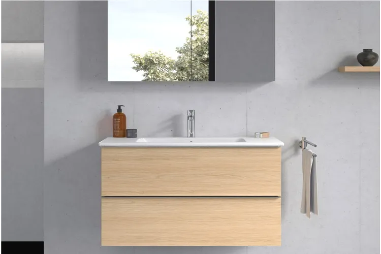 LM Дзеркальна шафа з підсвіткою 101x76 см (LM7832000001) зображення 3