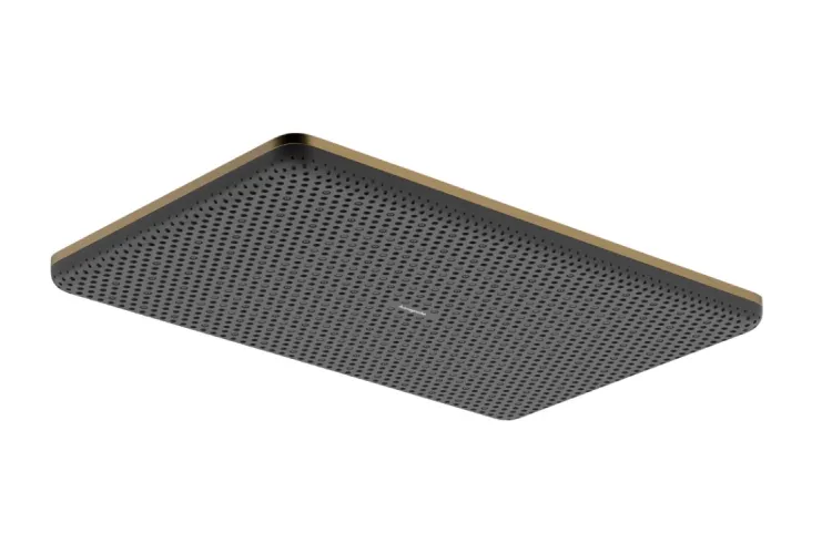 Верхній душ Raindance Alive Q 340/210 1jet EcoSmart Brushed Bronze (24531140) зображення 1