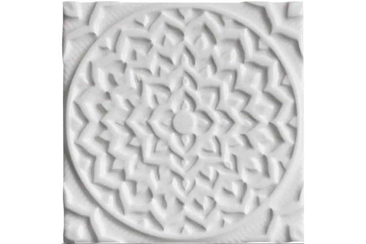 ADEH4001 EARTH MANDALA COSMOS NAVAJO WHITE 15X15 декор (плитка настінна) image 1