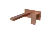 SQUARE, Зовнішня частина змішувача прихованого монтажу для умивальника, brushed copper (100281849)  image 1