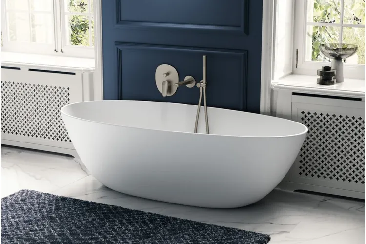 ANTAO Ванна окремостояча асиметрична 170x75, Stone White (UBQ170TAO7V-RW)  image 3