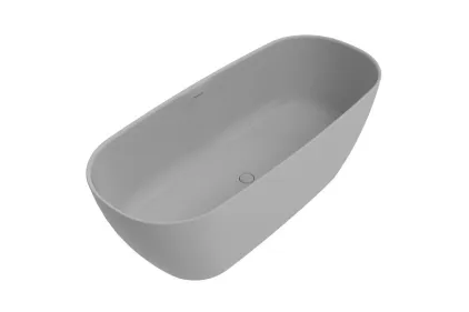 PLAY Ванна вільностояча 170x72x57 Argilla з сифоном (PY170VARG) 