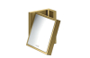 Дзеркало для гоління Axor Universal Rectangular, Polished Gold Optic (42649990) image 1